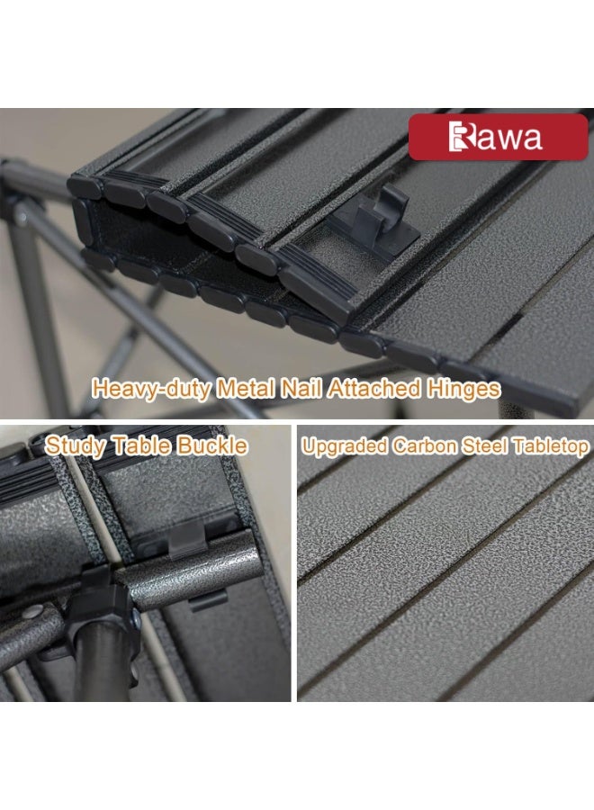 روعة طاولة تخييم قابلة للطي محمولة تتسع لـ 2-4 أشخاص طاولة قابلة للطي من الألومنيوم خفيفة الوزن مع حقيبة حمل للتخييم والمشي لمسافات طويلة والنزهات والشواء ورحلات الشاطئ وحفلات ما قبل المباريات - Image 4